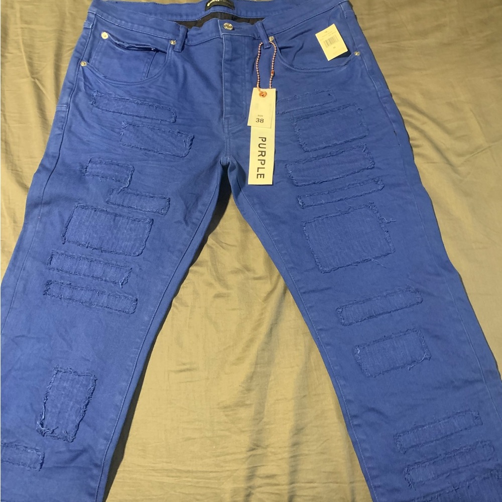 Brand New with Tags sz 38 Purple Brand jeans